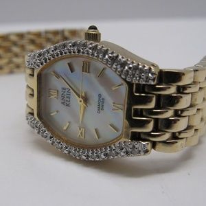 Anne Klein Diamond Swiss Ladies Watch